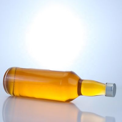 Schraubkappe kundenspezifisches Logo 500 ml 700 ml klare Flint Tequila Whisky Wodka Glasflasche