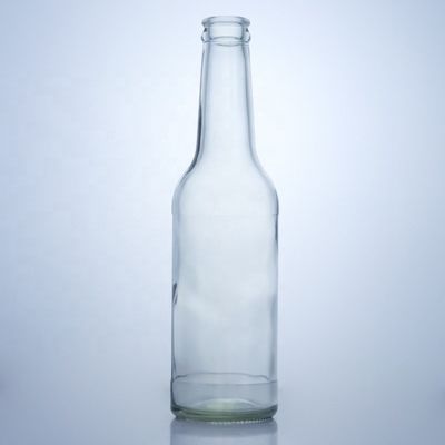Flint Glass 276 ml Brandy Vodka Tequila Glasflasche mit Korken für Körpermaterial Glas