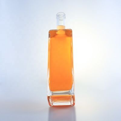 Dicke 750 ml Glasflasche für Spirituosen Getränke Wein Whisky Wodka Gin