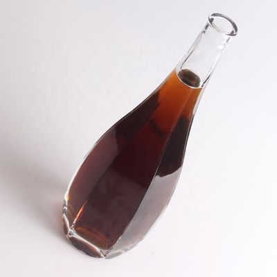 Durchsichtige 750 ml Flint Glass Leere Liquor Rum Gin Spirituosen Wodka Tequila Flaschen mit Kork