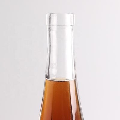 Durchsichtige 750 ml Flint Glass Leere Liquor Rum Gin Spirituosen Wodka Tequila Flaschen mit Kork