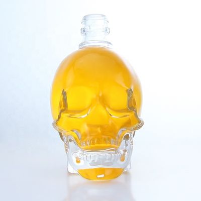 Andere Getränke Beliebte durchsichtige 700 ml 750 ml Flasche für Whisky Rum Gin Brandy