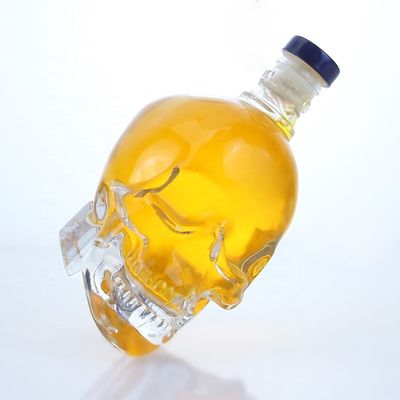 Andere Getränke Beliebte durchsichtige 700 ml 750 ml Flasche für Whisky Rum Gin Brandy