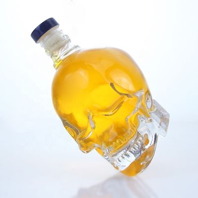 Andere Getränke Beliebte durchsichtige 700 ml 750 ml Flasche für Whisky Rum Gin Brandy