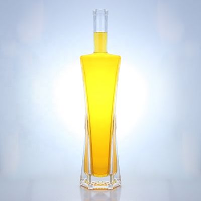 500 ml 750 ml 1000 ml transparente Glasflasche mit Schraubverschluss Industriegetränke Basismaterial Glas
