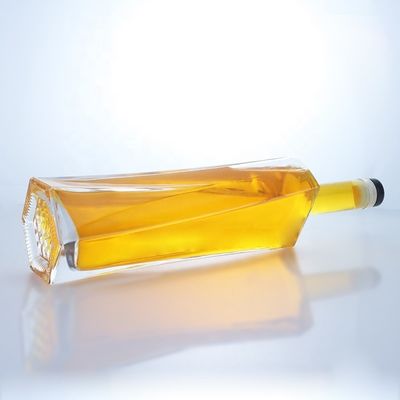 500 ml 750 ml 1000 ml transparente Glasflasche mit Schraubverschluss Industriegetränke Basismaterial Glas