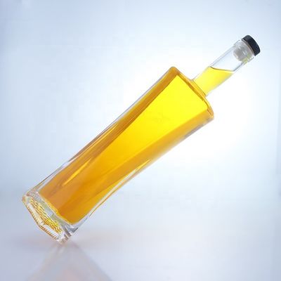 500 ml 750 ml 1000 ml transparente Glasflasche mit Schraubverschluss Industriegetränke Basismaterial Glas