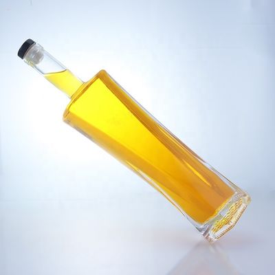 500 ml 750 ml 1000 ml transparente Glasflasche mit Schraubverschluss Industriegetränke Basismaterial Glas