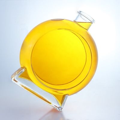 Dicke Unterfläche aus Kork, Versiegelung Typ Leere Glasflasche für Gin Whisky Rum Tequila Brandy