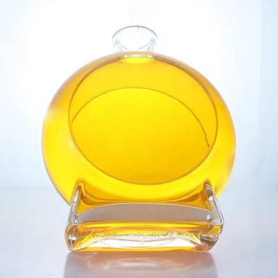Dicke Unterfläche aus Kork, Versiegelung Typ Leere Glasflasche für Gin Whisky Rum Tequila Brandy