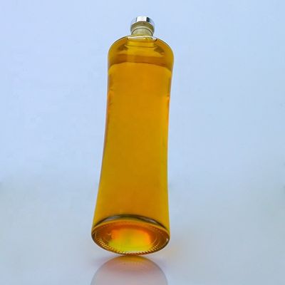 Glasflasche für Wodka Gin Rum Whisky Brandy 500 ml 750 ml 1000 ml durchsichtig leer