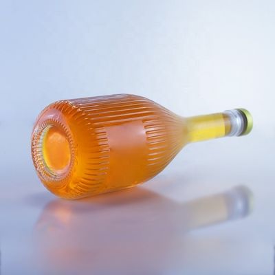 Durchsichtige leere Glasflasche für Wodka Gin Rum Whisky Brandy in 500 ml 750 ml 1000 ml
