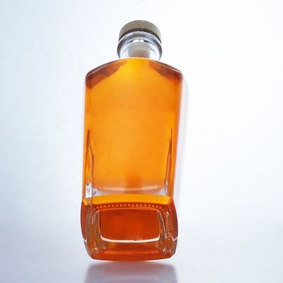 Warmstempeln Oberflächenbehandlung Klar oder angepasste Farbe 750 ml Rum Wodka Likör Glasflasche