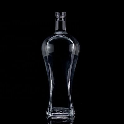 Klarer 200 ml 375 ml 500 ml 750 ml Glas Alkohol Wein Whisky Wodka Tequila Flasche mit Kork