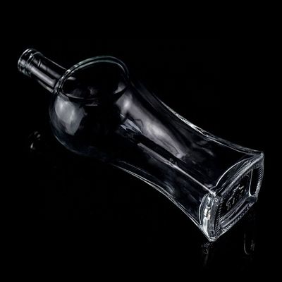 Klarer 200 ml 375 ml 500 ml 750 ml Glas Alkohol Wein Whisky Wodka Tequila Flasche mit Kork