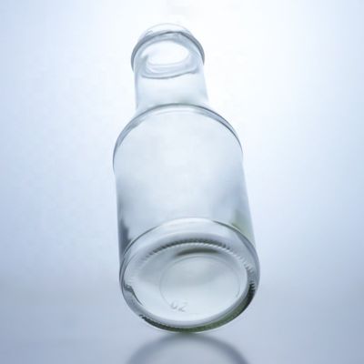 200/375/500/750/1000ml Schraubverschluss Glasflasche für Wassersaft Milch Kaffee