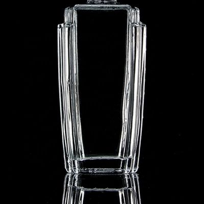 500 ml 700 ml 750 ml Flint Glasflasche für Champagner Gin Rum Transparent und geprägt