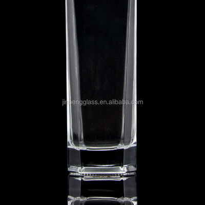 Flint Glass 500 ml 750 ml 1000 ml leere Flasche mit spezieller Form für Wodka Whisky Gin Rum