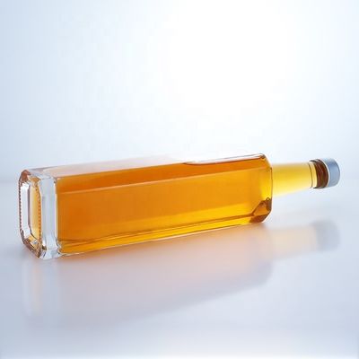 500 ml 750 ml Quadrat Whiskey Wodka Flaschen für Schraubenspitze Tequila Glas Alkoholflaschen