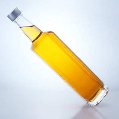 500 ml 750 ml Quadrat Whiskey Wodka Flaschen für Schraubenspitze Tequila Glas Alkoholflaschen