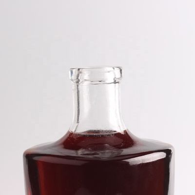 Whisky Versiegelung Typ Korken 750 ml/1000 ml transparente Glasflasche für Champagner