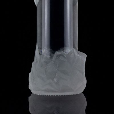 500 ml 700 ml 750 ml transparente Flint Glasflasche für Champagner Gin Rum einzigartige Gestaltung