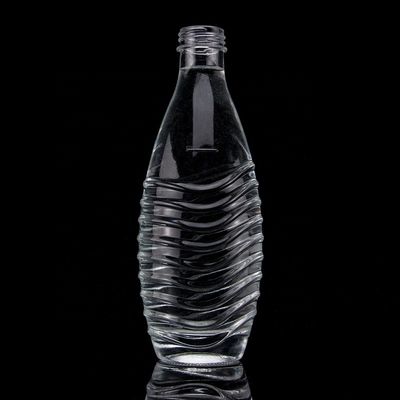 Wodka Glaskragen 750 ml 1000 ml Klarer Flint Gin Rum Champagner Tequila Whisky Flasche