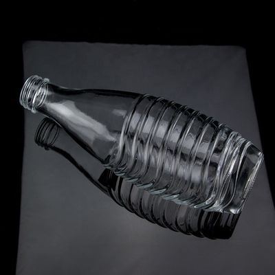 Wodka Glaskragen 750 ml 1000 ml Klarer Flint Gin Rum Champagner Tequila Whisky Flasche