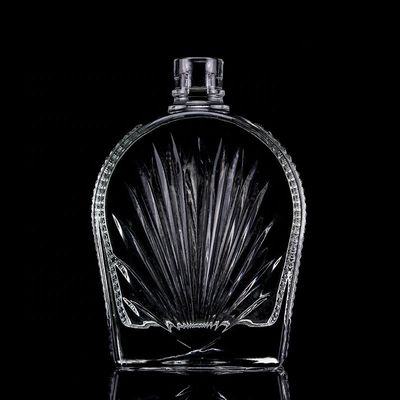 1000 ml Flint Glass Transparente leere Wodka Whisky Glasflasche für Ihre Anforderungen