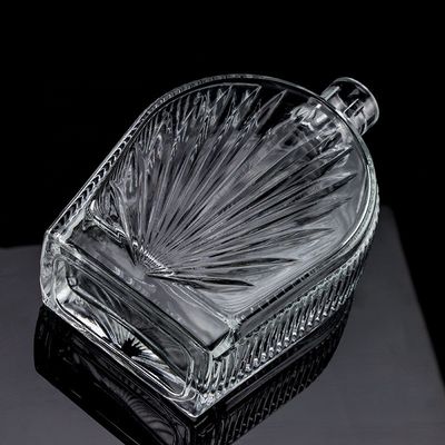1000 ml Flint Glass Transparente leere Wodka Whisky Glasflasche für Ihre Anforderungen