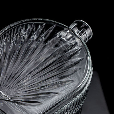 1000 ml Flint Glass Transparente leere Wodka Whisky Glasflasche für Ihre Anforderungen