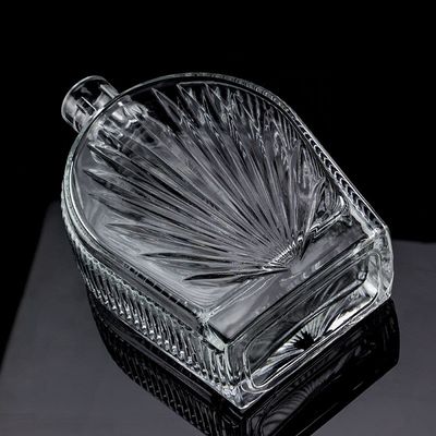 1000 ml Flint Glass Transparente leere Wodka Whisky Glasflasche für Ihre Anforderungen
