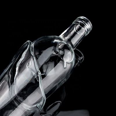 750 ml Super Flint Round Glasflasche mit Schraubkappe für VODKA
