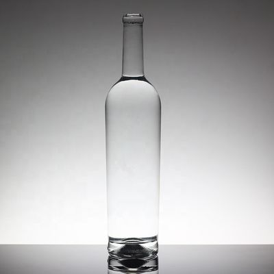 Gravieren einer 1-Liter-Glasflasche mit Korkkappe für Alkohol-Whiski-Wodka