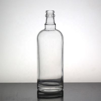 Gravieren einer 1-Liter-Glasflasche mit Korkkappe für Alkohol-Whiski-Wodka