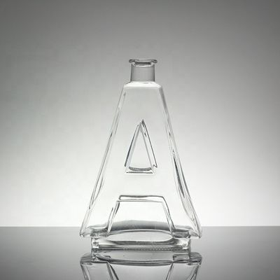 Schöne Frauen Körper geformte Glasflasche mit Kork Versiegelung