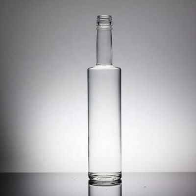 Durchsichtige oder individualisierte Flaschenfarbe Personalisierte Wodka-Glasflasche für Massenbestellungen