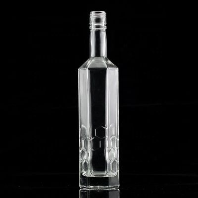 Industrielle Getränke Glasflasche perfekt für Whisky Wodka Rum Tequila