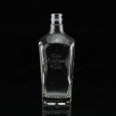 Industrielle Getränke Glasflasche perfekt für Whisky Wodka Rum Tequila