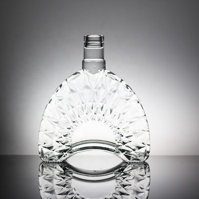 Einzigartige 500ml-Bombe-Glasflasche für die individuelle Verpackung von Alkohol