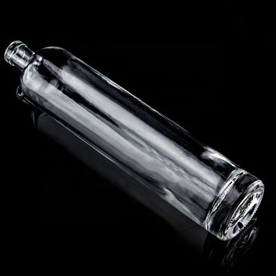 Individuell angepasste 750 ml dicke, gerade Flasche für Super Flint Liquor